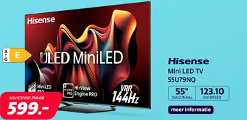 Aanbieding: Hisense 55U79NQ
