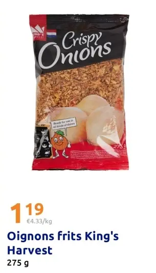 Offre: Oignons frits