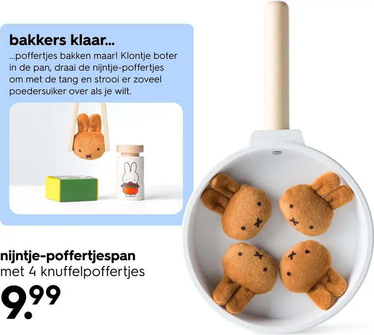 Aanbieding: Nijntje-poffertjespan
