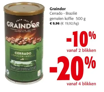 Aanbieding: Cerrado - Brazilië gemalen koffie
