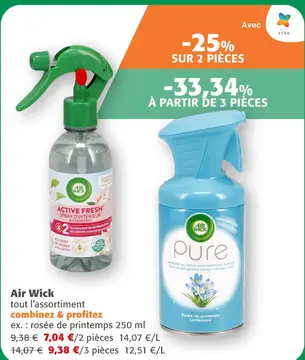Offre: Air Wick tout l'assortiment