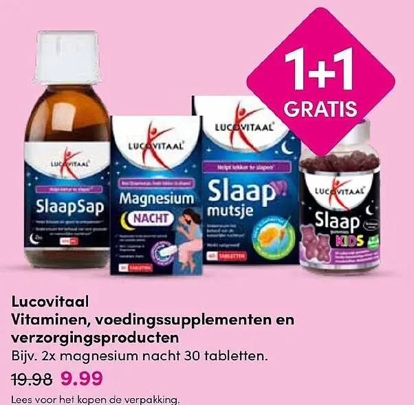 Aanbieding: Vitaminen, voedingssupplementen en verzorging