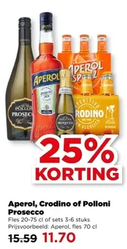 Aanbieding: Aperol, Crodino of Polloni Prosecco
