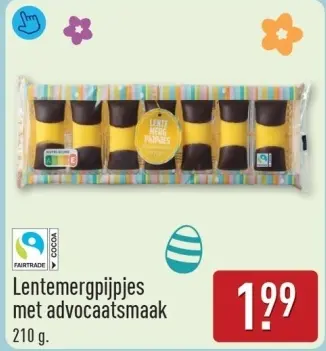Aanbieding: Lentemergpijpjes met advocaatsmaak