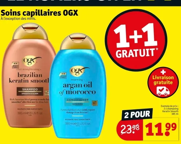 Offre: Soins capillaires