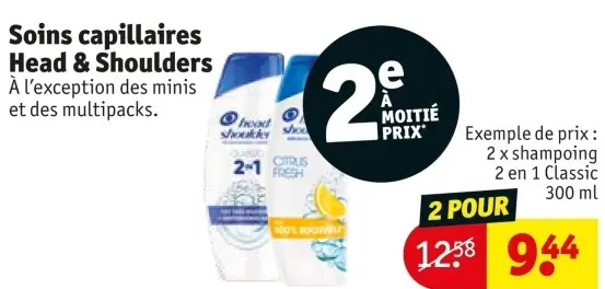 Offre: Soins capillaires