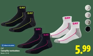 Aanbieding: Caterpillar werksokken