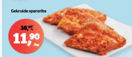 Promotie: Gekruide spareribs