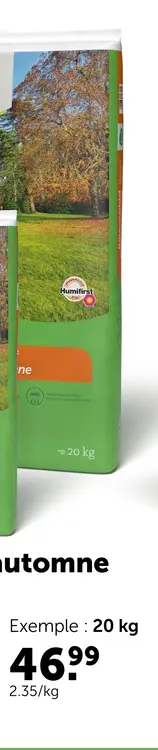 Offre: Engrais d'automne