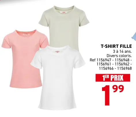 Offre: T-shirt fille