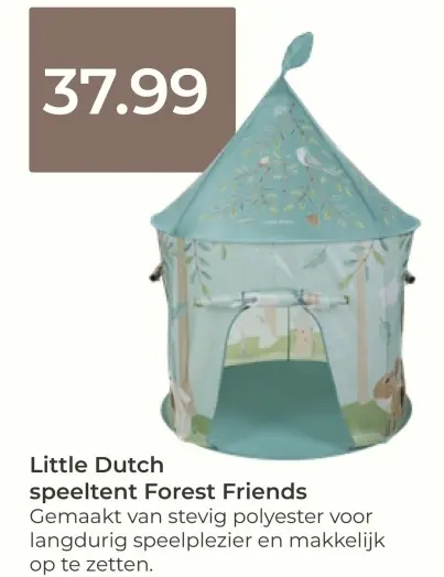 Aanbieding: speeltent Forest Friends