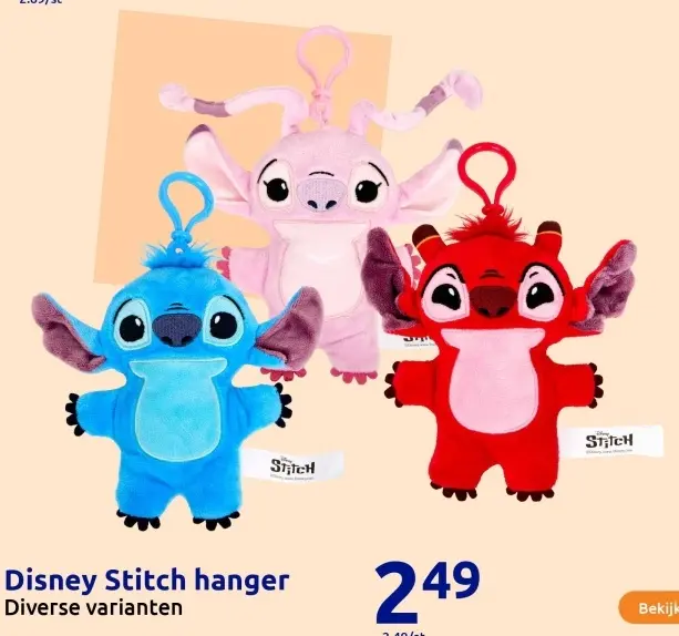 Aanbieding: Disney Stitch hanger