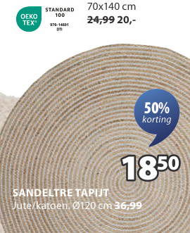 Aanbieding: SANDELTRE TAPIJT