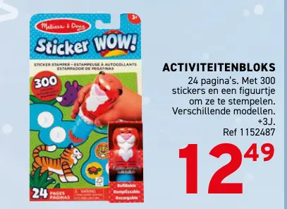 Aanbieding: Activiteitenbloks