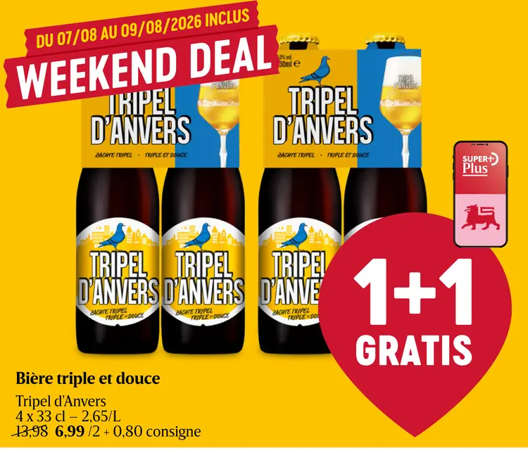 Offre: Tripel d'Anvers