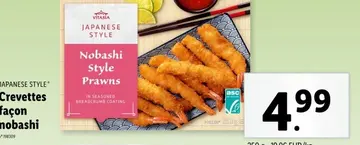 Offre: Crevettes façon nobashi
