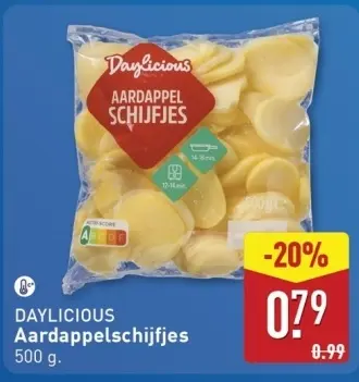Aanbieding: Aardappelschijfjes