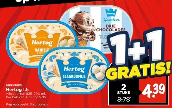 Aanbieding: Hertog IJs