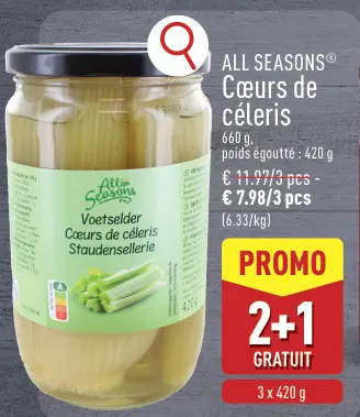 Offre: Cœurs de céleris