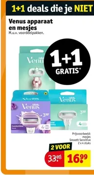 Aanbieding: Venus apparaat en mesjes