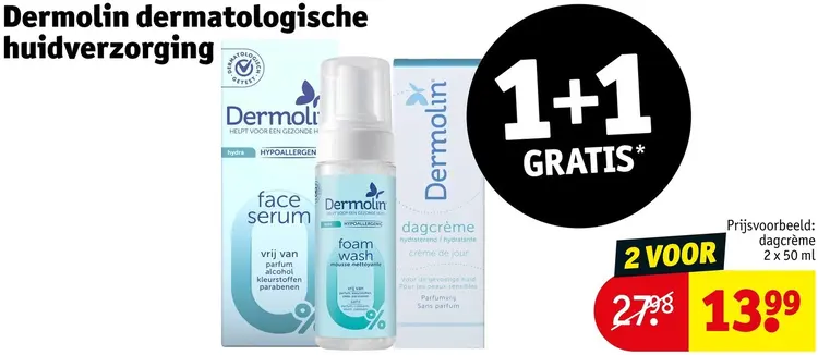 Aanbieding: Dermatologische huidverzorging