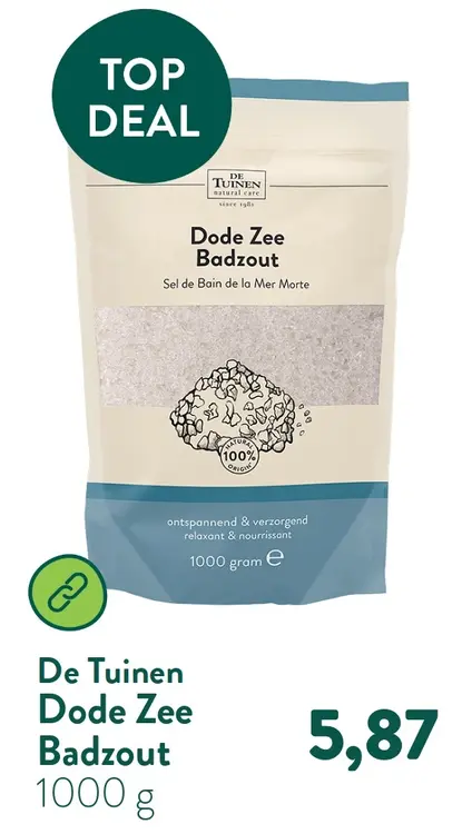 Aanbieding: Dode Zee Badzout 1000 g
