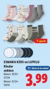 Aanbieding: Kinder sokken