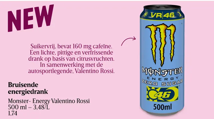 Promotie: Bruisende energiedrank