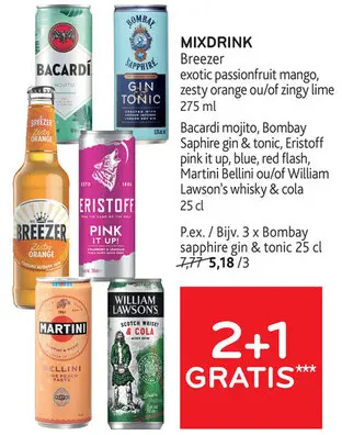 Offre: Mixdrink