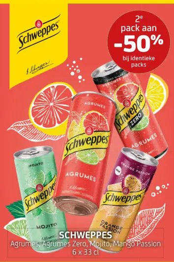Promotie: Schweppes