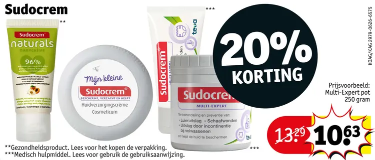 Aanbieding: Sudocrem