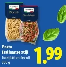 Aanbieding: Pasta Italiaanse stijl