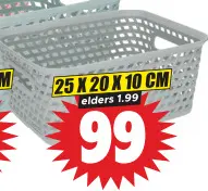 Aanbieding: Opbergmand