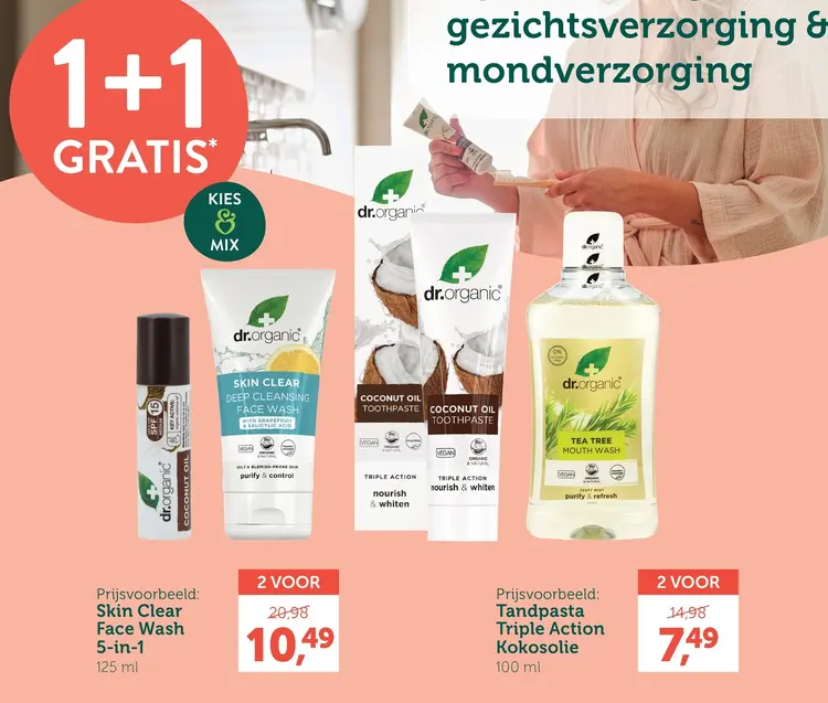 Promotie: Skin Clear Face Wash 5-in-1