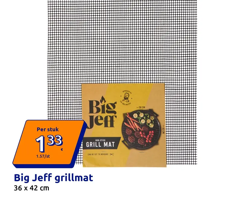 Aanbieding: Big Jeff grillmat