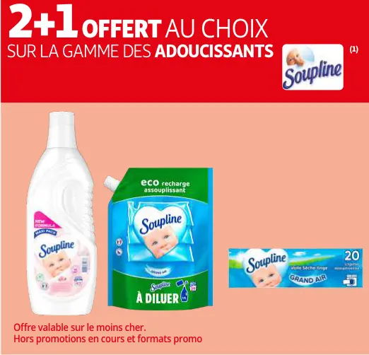 Promotie: Adoucissants