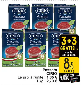 Offre: Passata