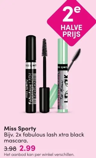 Aanbieding: fabulous lash xtra black mascara