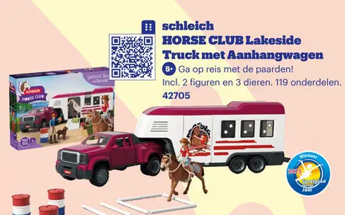Aanbieding: HORSE CLUB Lakeside Truck met Aanhangwagen