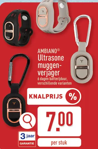 Promotie: Ultrasone muggenverjager