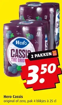 Aanbieding: Hero Cassis