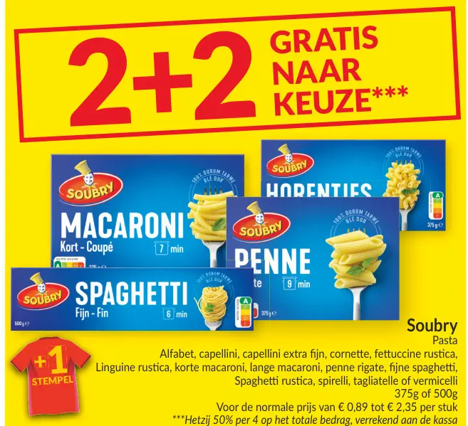 Promotie: Pasta