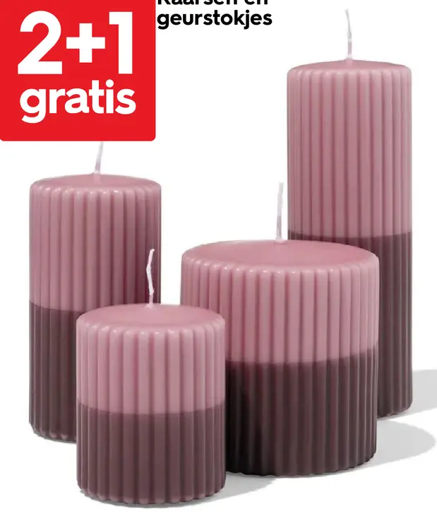 Promotie: Kaarsen en geurstokjes