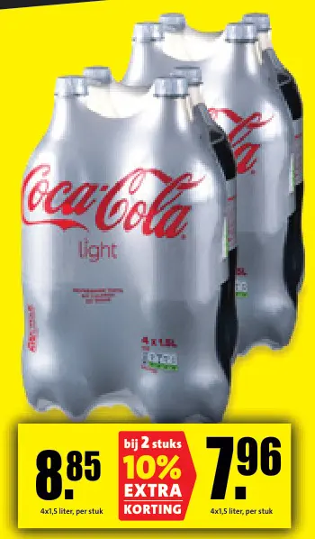 Aanbieding: Coca-Cola light