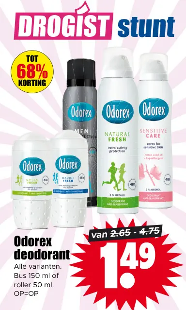 Aanbieding: Deodorant