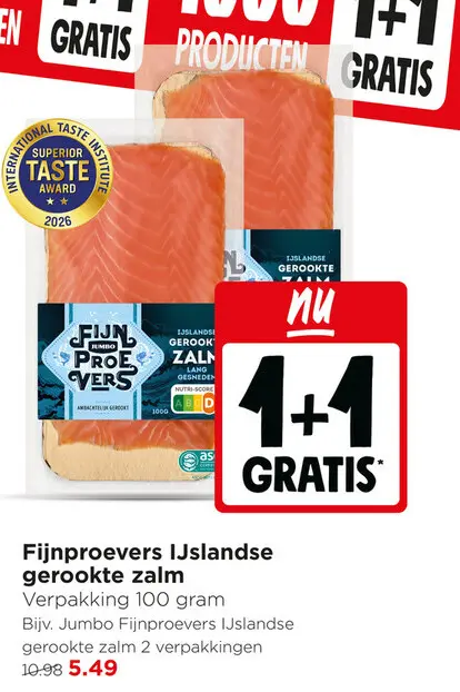 Aanbieding: IJslandse gerookte zalm