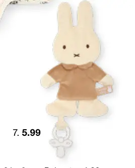 Aanbieding: Miffy Speendoekje