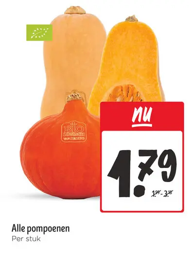 Aanbieding: Alle pompoenen