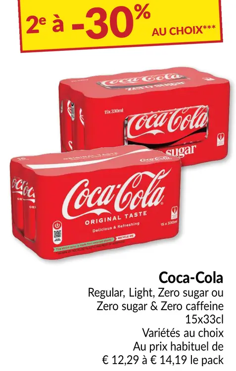 Offre: Coca-Cola