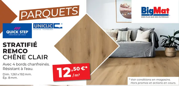 Offre: Stratifié remco chêne clair